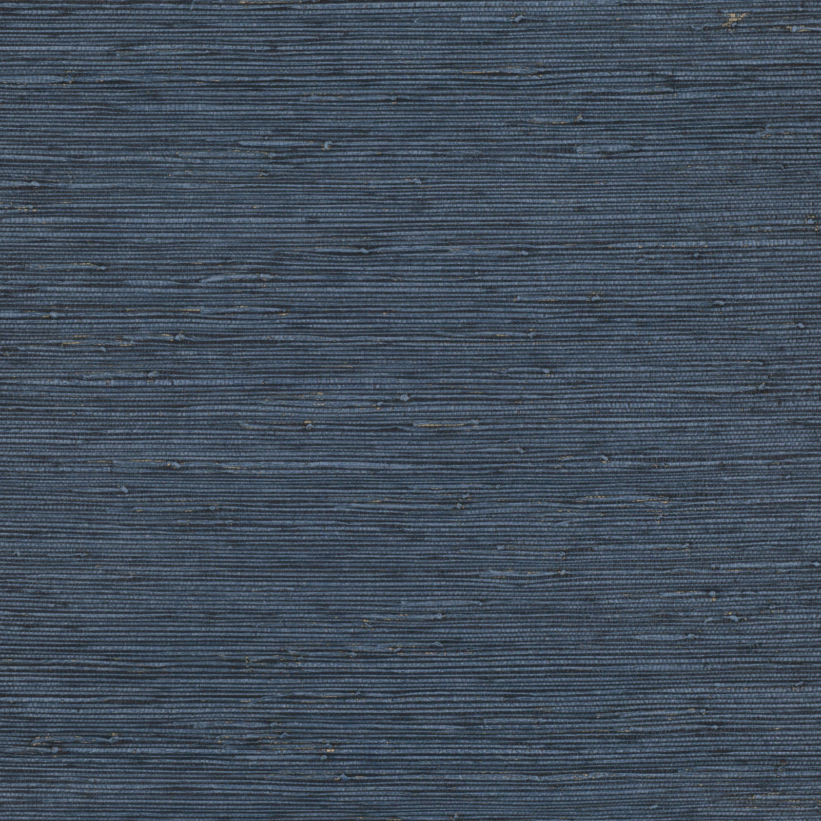 Deep blue-grey wallcovering with fine horizontal striations and scattered mineral-like flecks