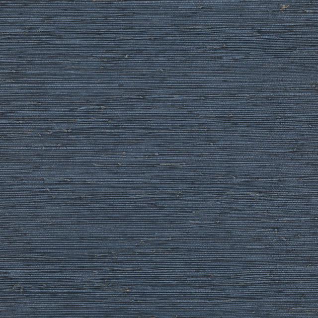 Deep blue-grey wallcovering with fine horizontal striations and scattered mineral-like flecks