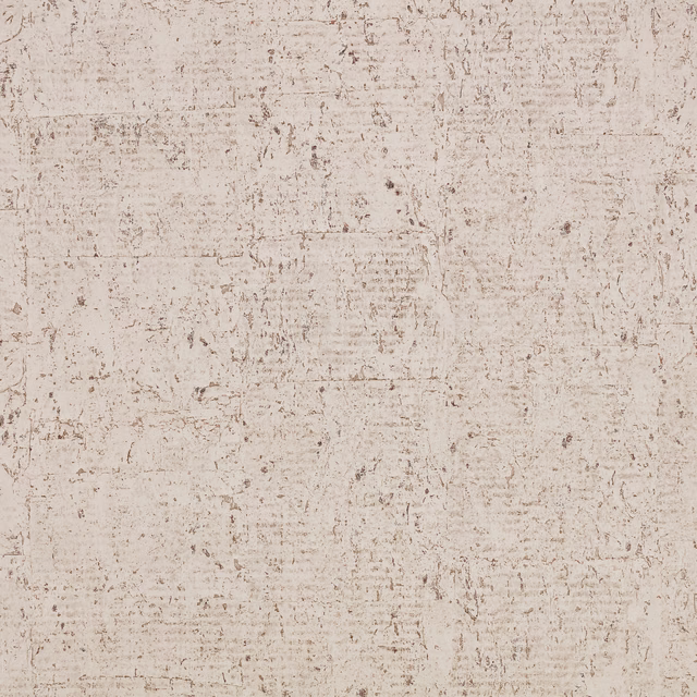 Pale mink taupe wallcovering with distressed mineral flecks and fine linear marks