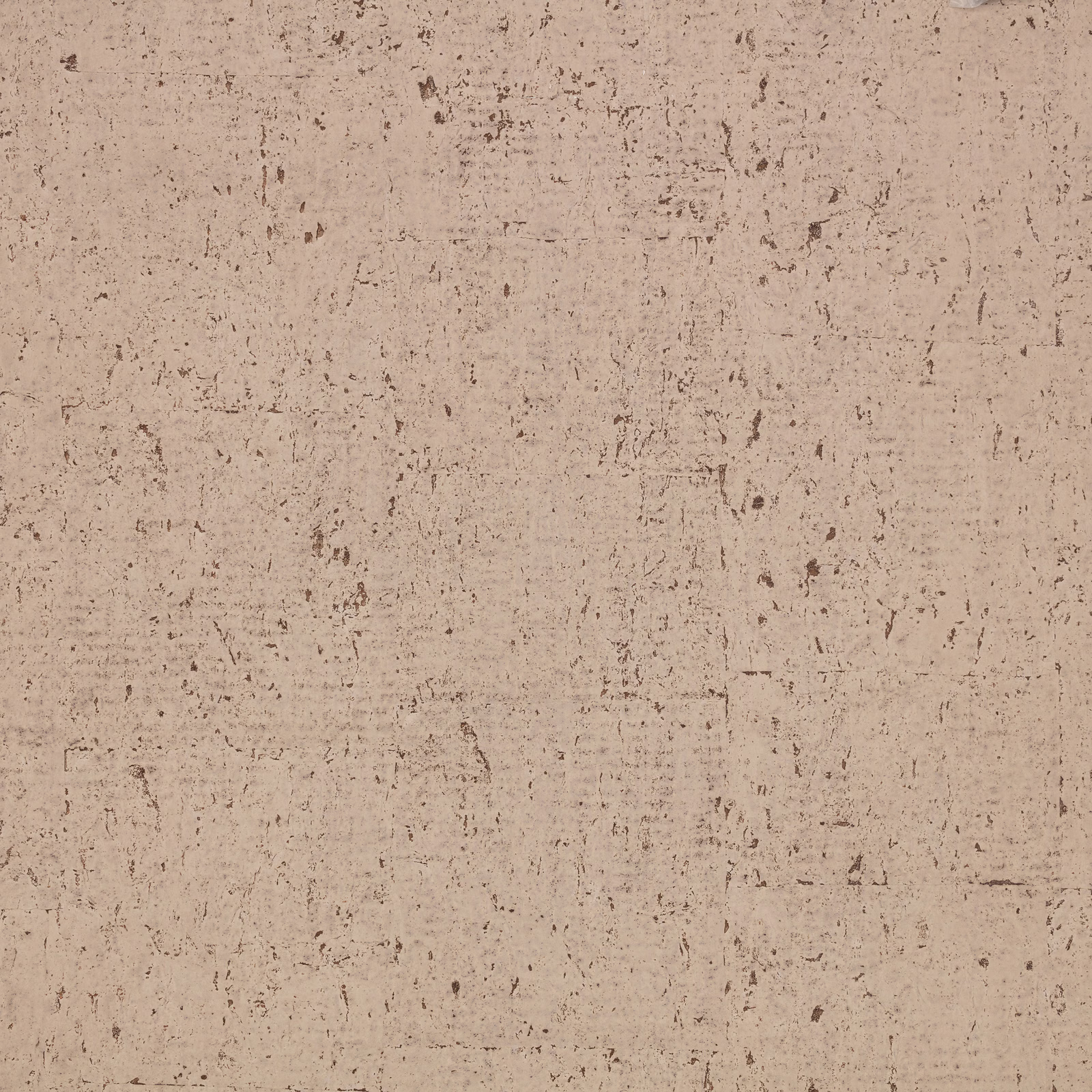 Warm truffle taupe wallcovering with mottled mineral marks and a matt finish