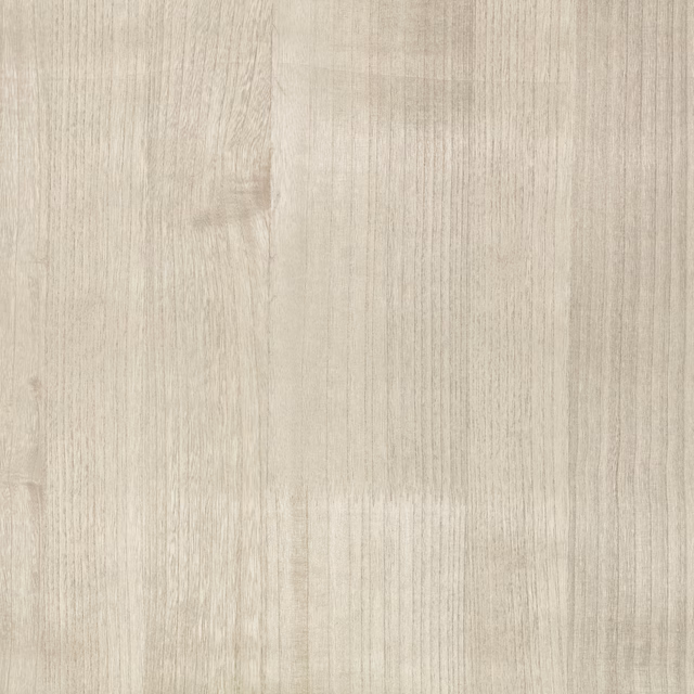 Pale ivory greige wallcovering with fine vertical woodgrain lines and tonal panel variation