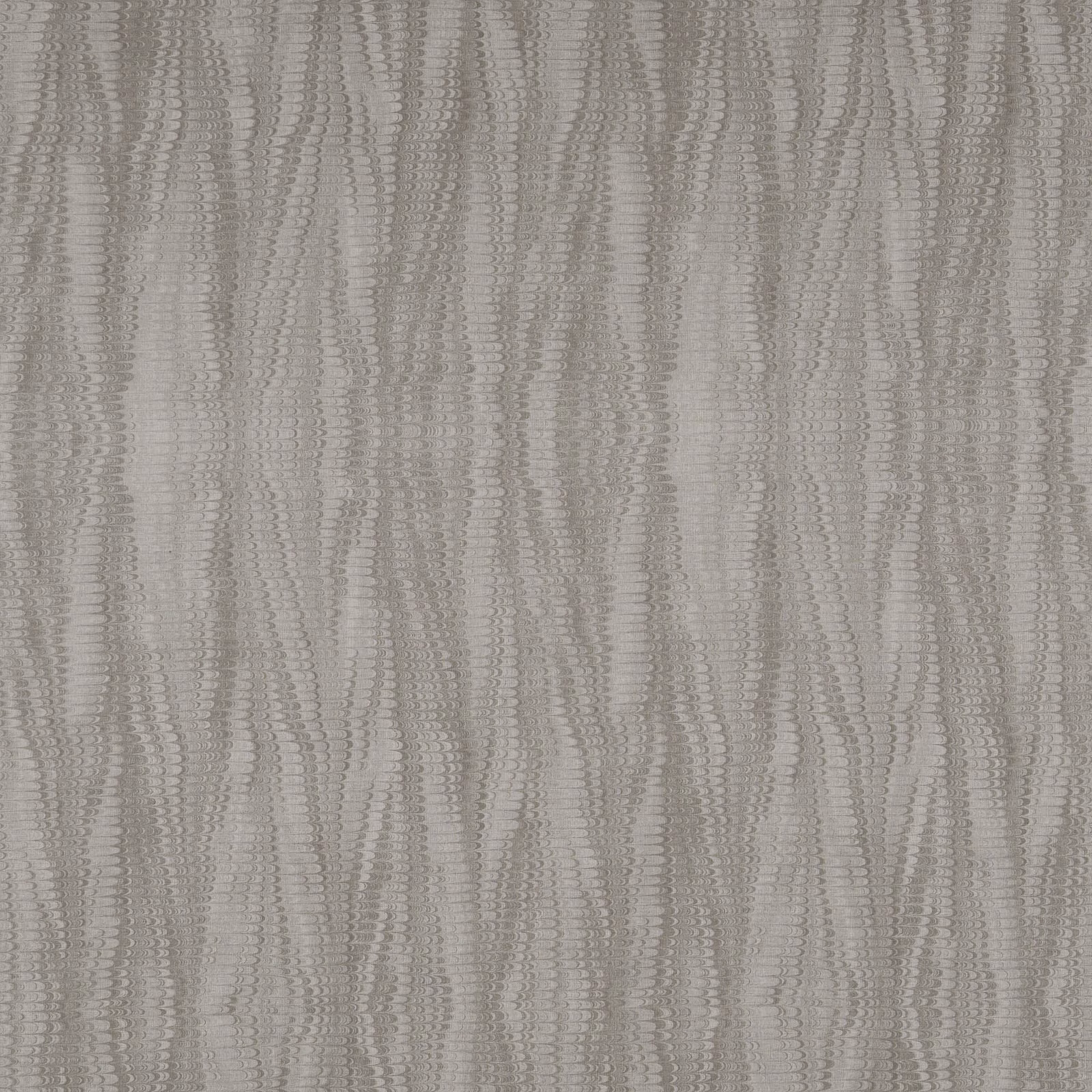 Cool silver-grey textile with fine vertical ripples and softly textured woven surface