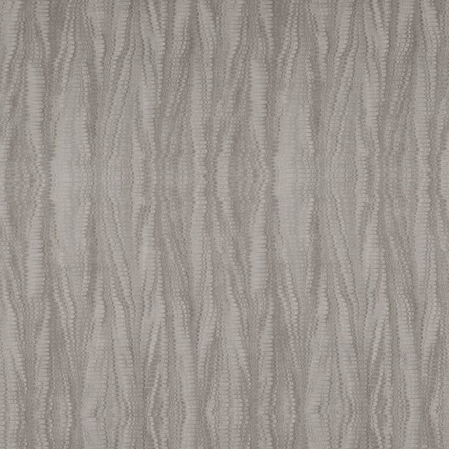 Cool silver-grey textile with fine vertical ripples and softly textured woven surface