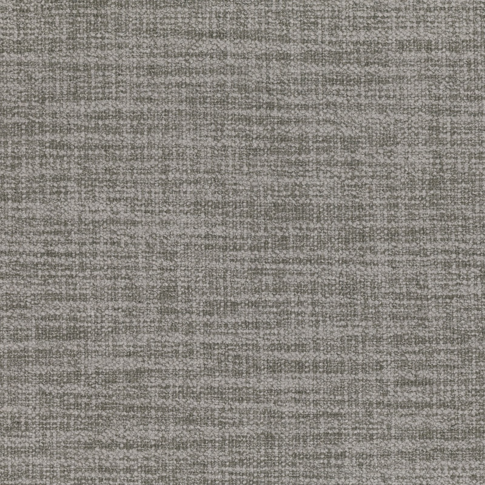 Close-up of cool mineral-grey woven fabric with flecked horizontal texture