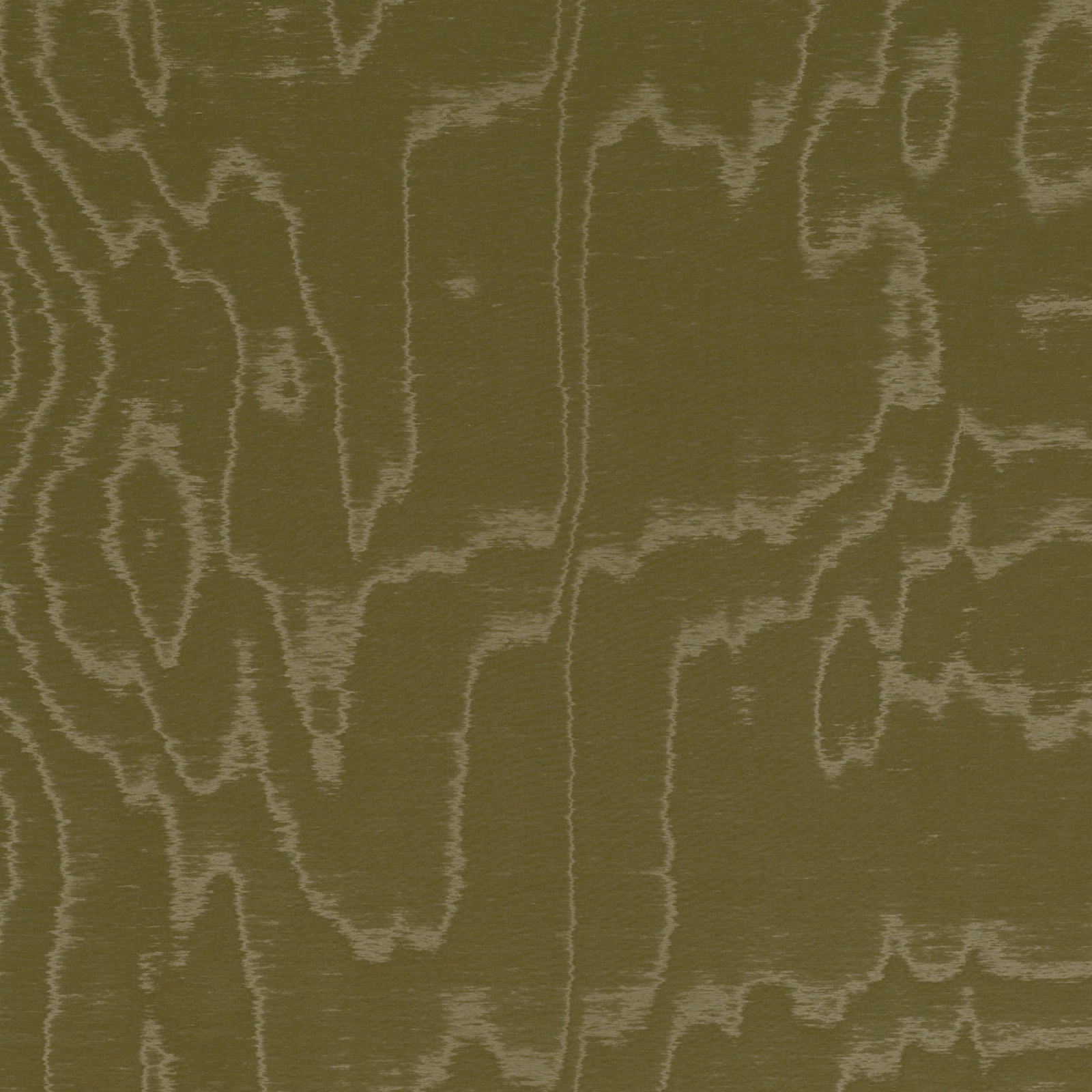Muted olive-green fabric with pale irregular striations and subtle horizontal texture