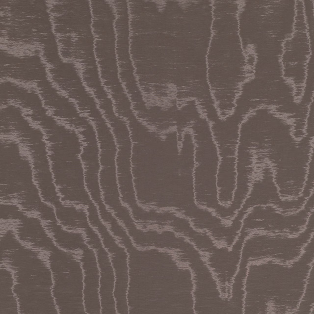 Deep mole taupe fabric with irregular pale woodgrain lines and woven texture