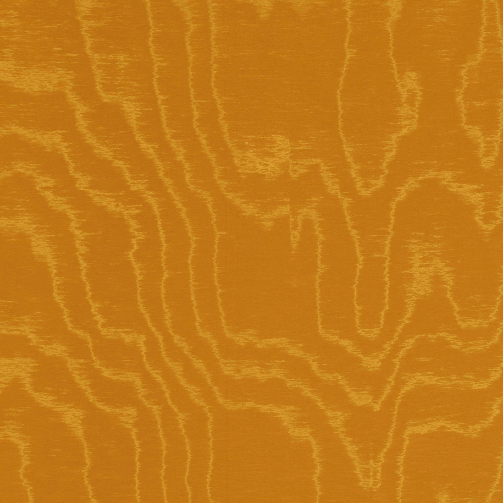 Warm ochre textile with branching tonal lines and a fine horizontal weave