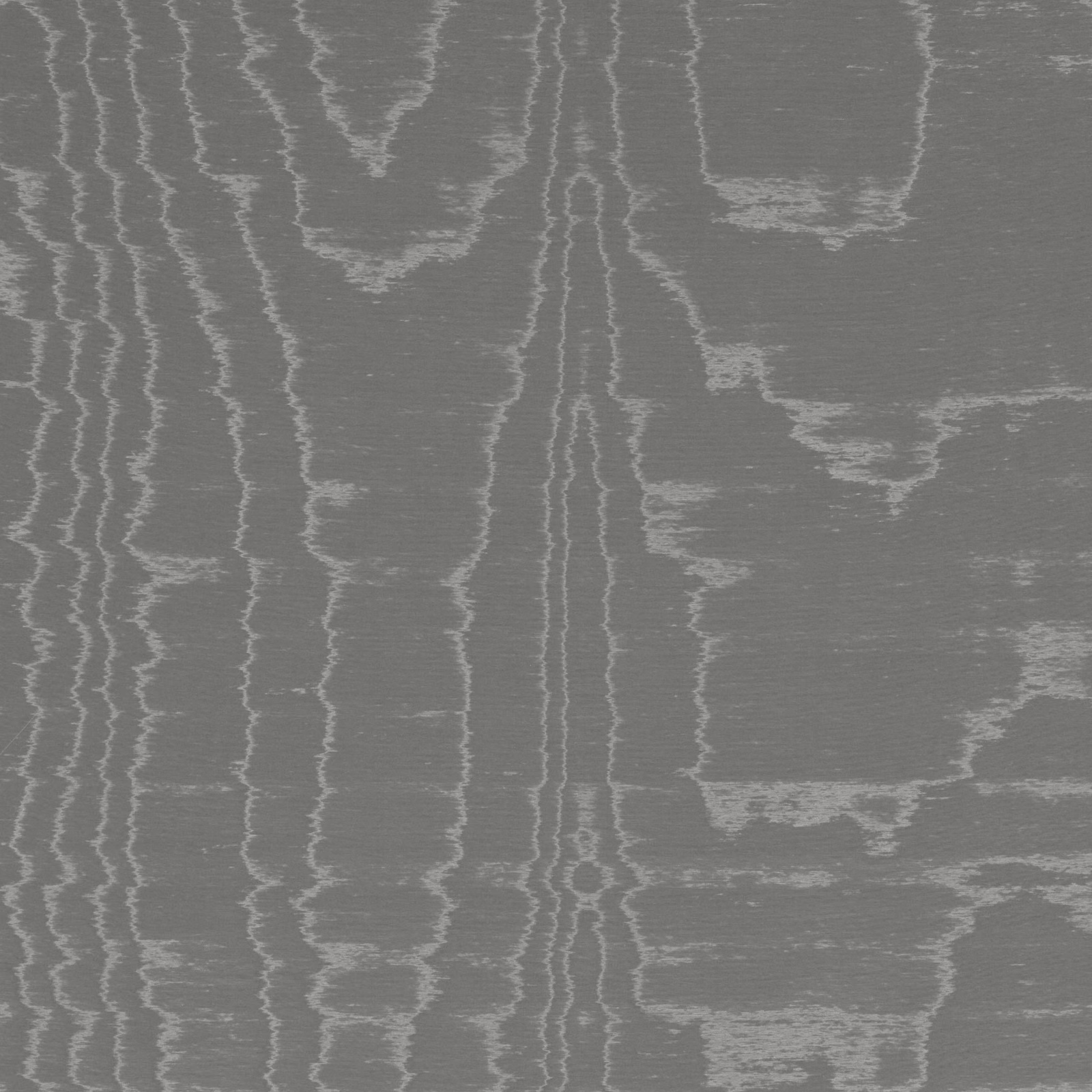 Cool grey Athne fabric with wavering vertical striations and pale rubbed highlights