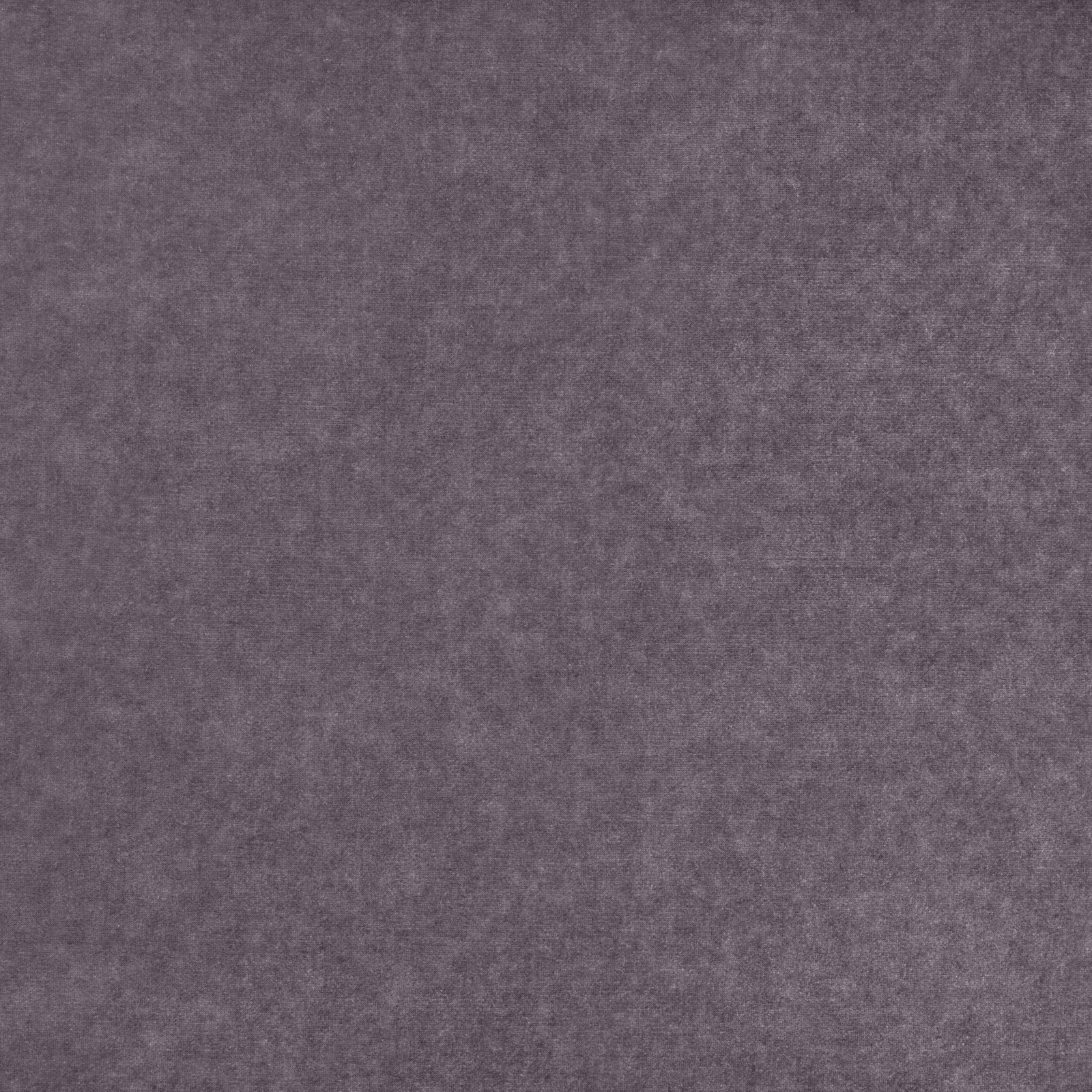 Close-up of plain Crillon Mauve fabric in a softly mottled smoky mauve texture