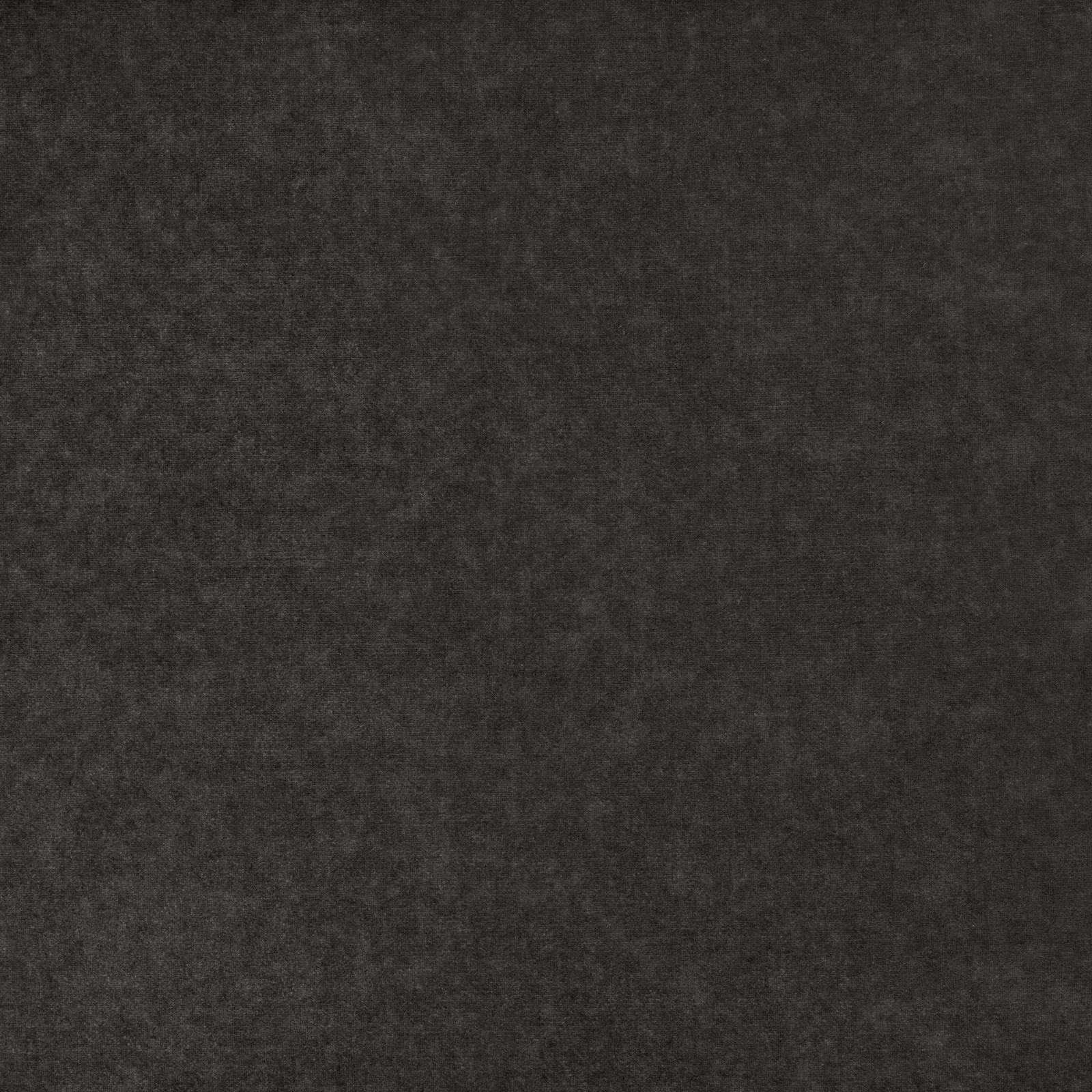 Close view of deep charcoal-grey Crillon Tungsten fabric with subtle mottled texture