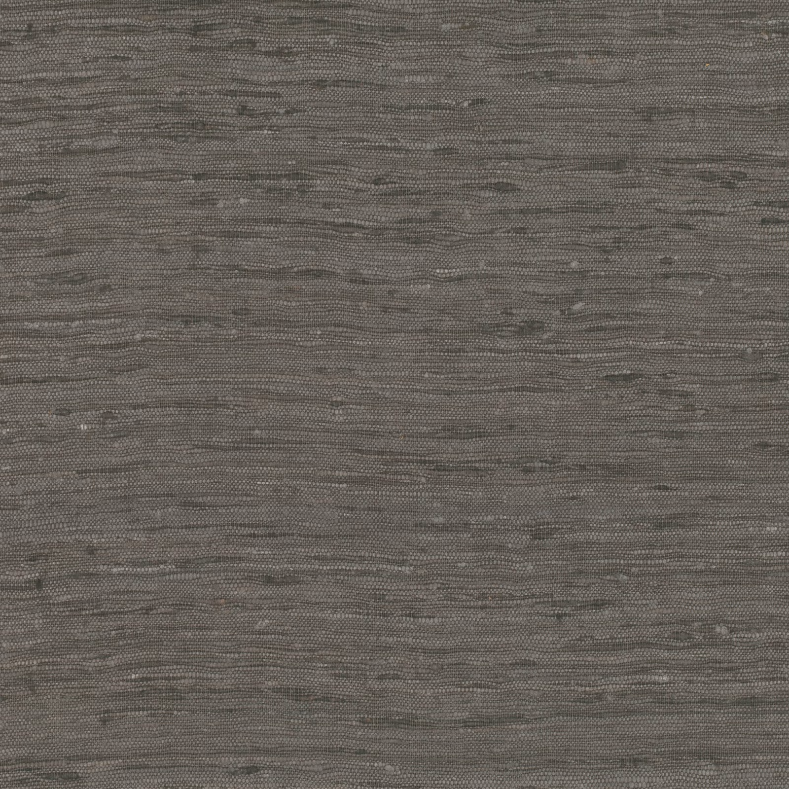 Cool taupe-grey textile with fine irregular horizontal slub lines and a softly tactile woven surface