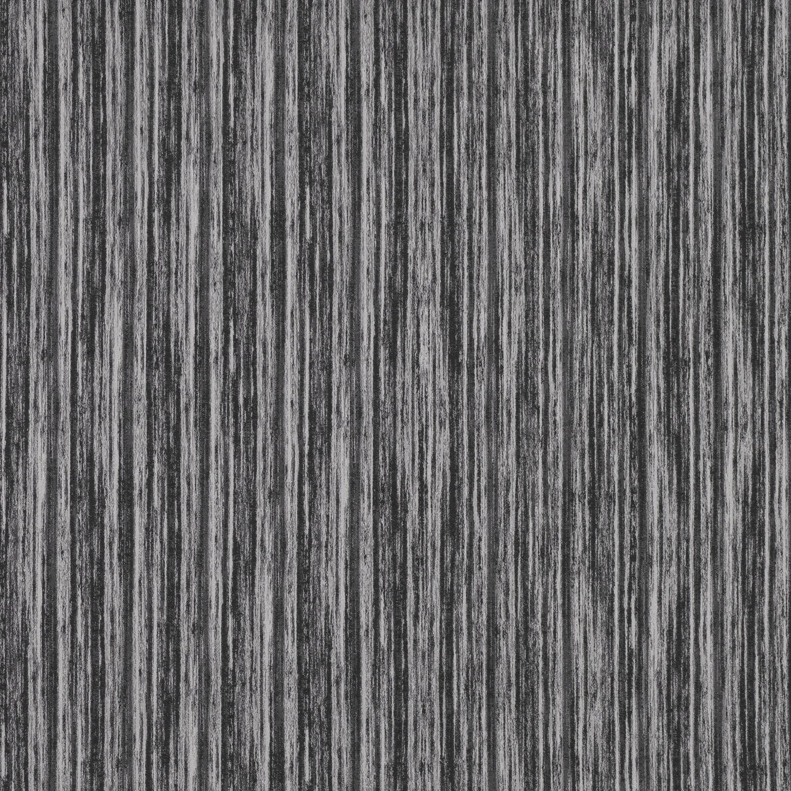 Deep charcoal-grey fabric with dense irregular vertical striations and variegated texture