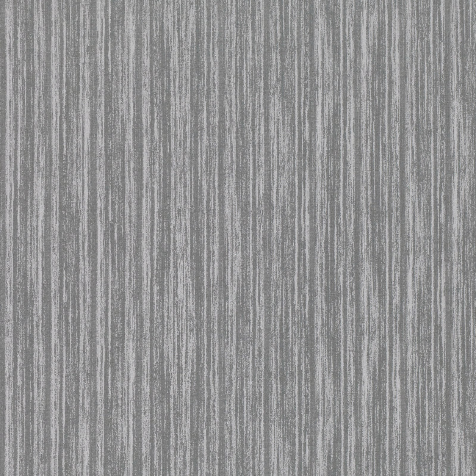 Cool silver-grey textile with fine vertical strié lines and soft tonal depth