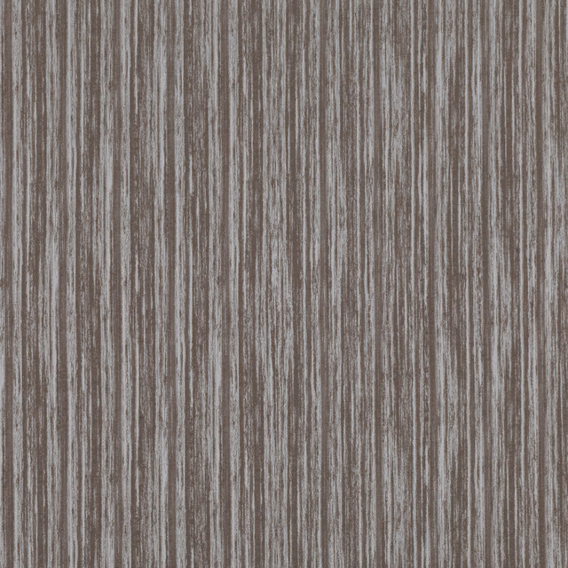 Weathered taupe fabric with fine brown-grey vertical striations and softly textured surface