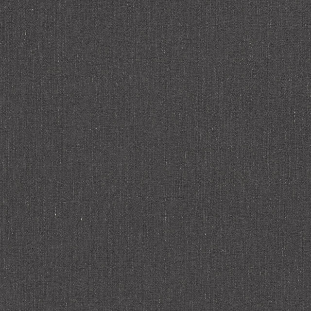 Dark graphite-grey plain weave with fine vertical striations and subtle tonal flecks