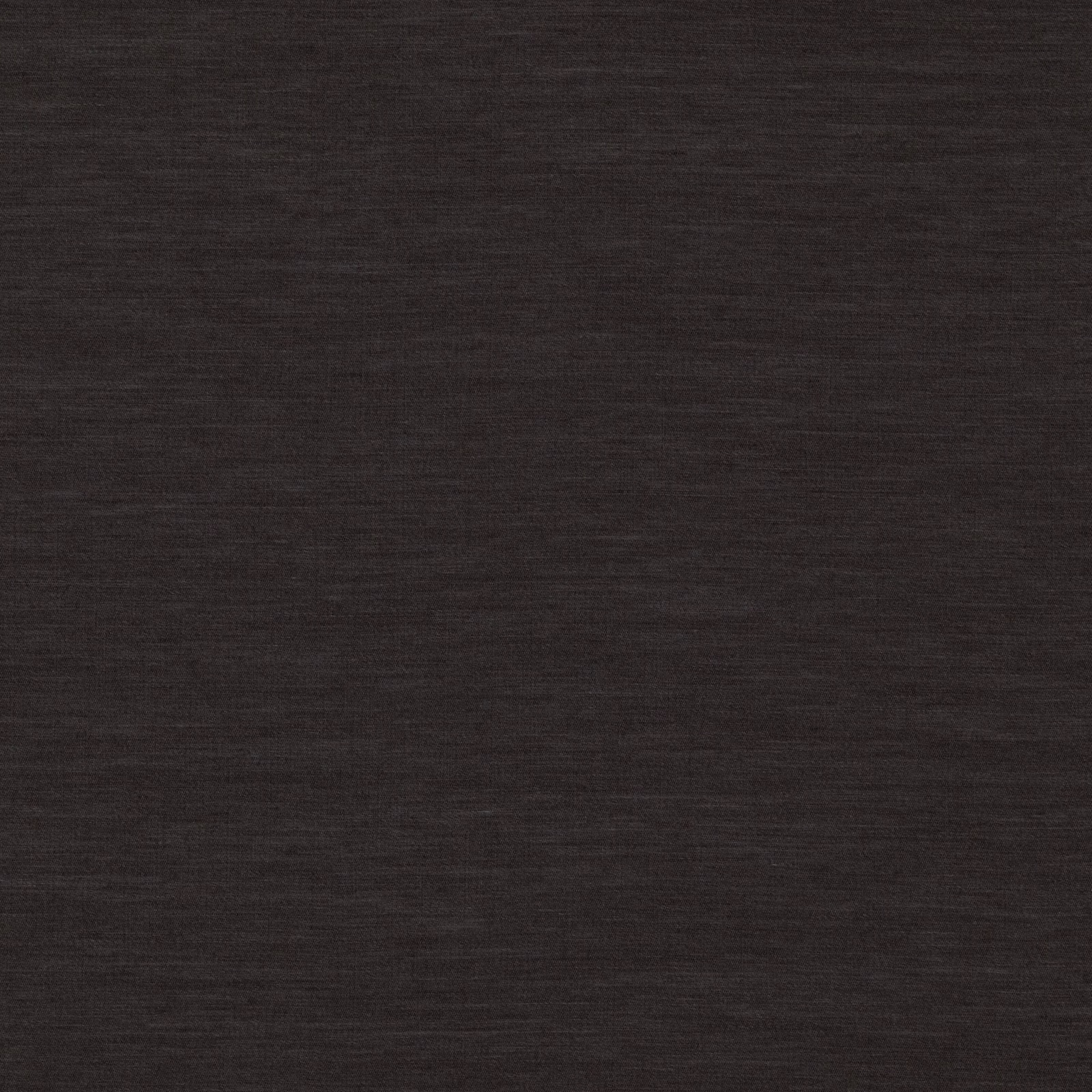 Near-black brown textile with fine horizontal striations and a softly textured surface