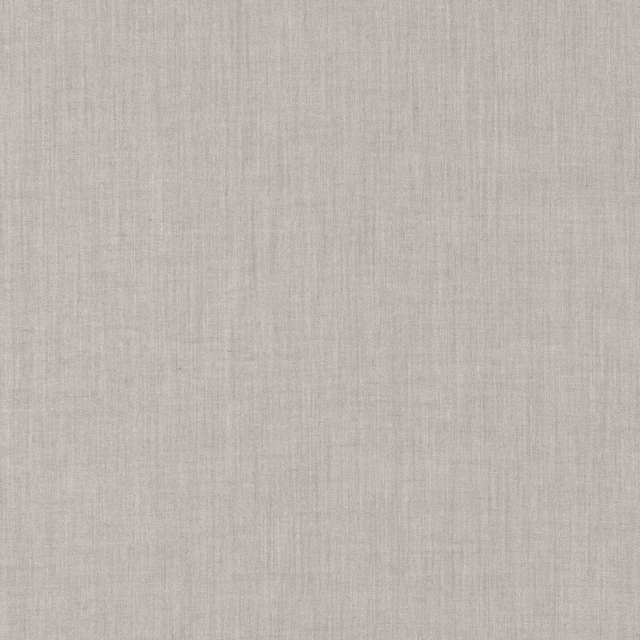 Pale greige outdoor textile with fine vertical slub texture and linen-like weave