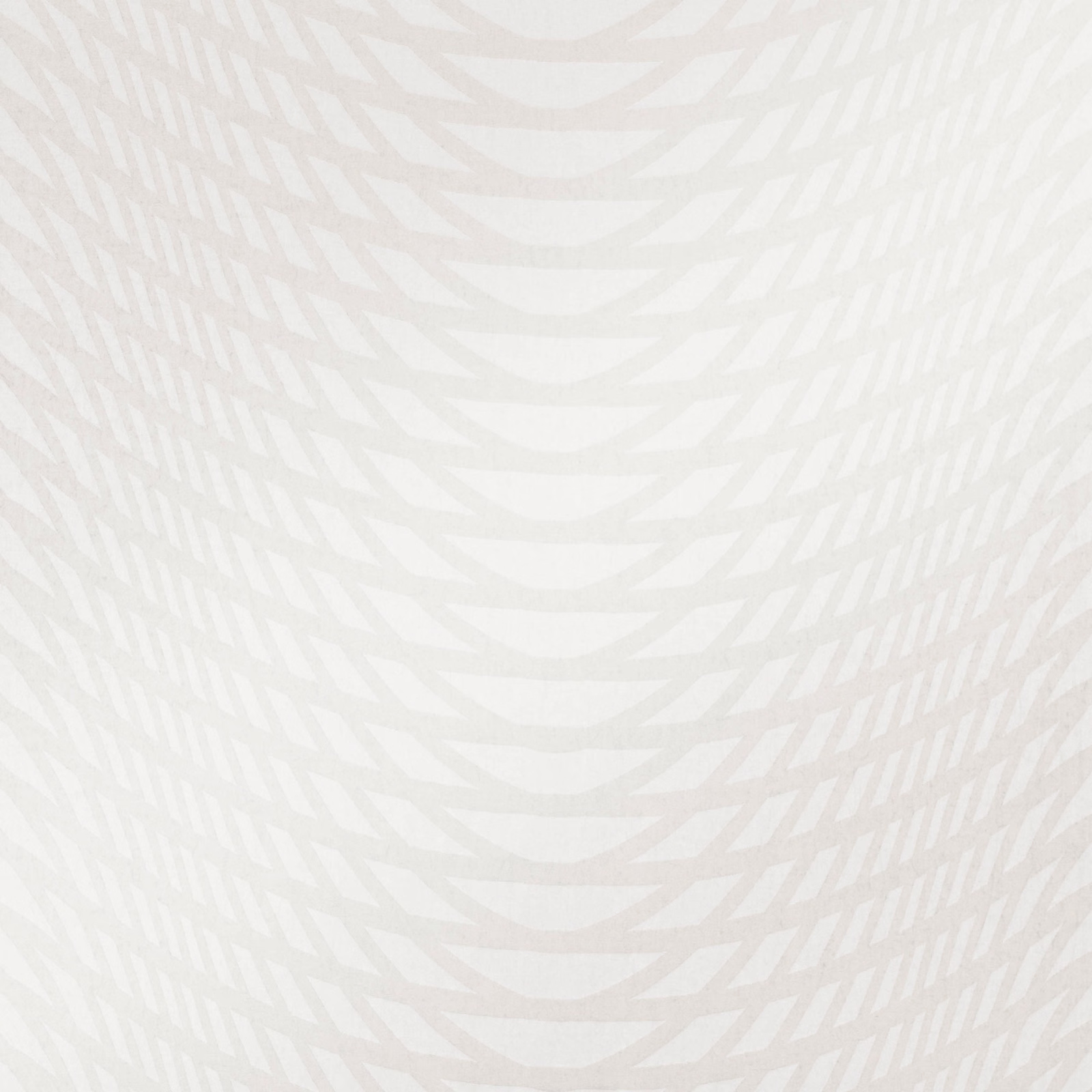 Pale ivory Akaw fabric with soft grey, feather-like sweeping motifs