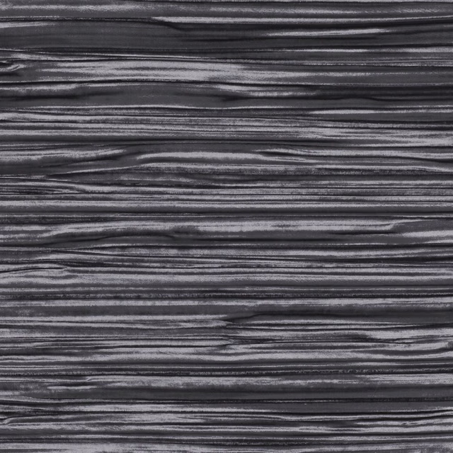 Dark aviator blue-grey textile with layered horizontal charcoal striations and silver-grey highlights