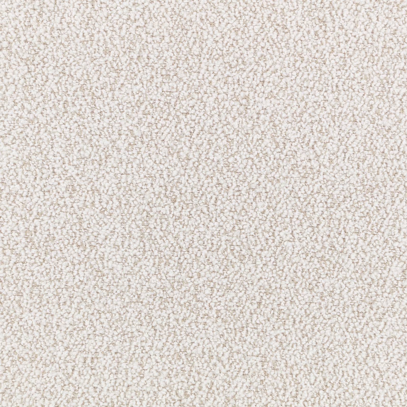 Pale stone beige bouclé fabric with a dense, softly looped textured weave