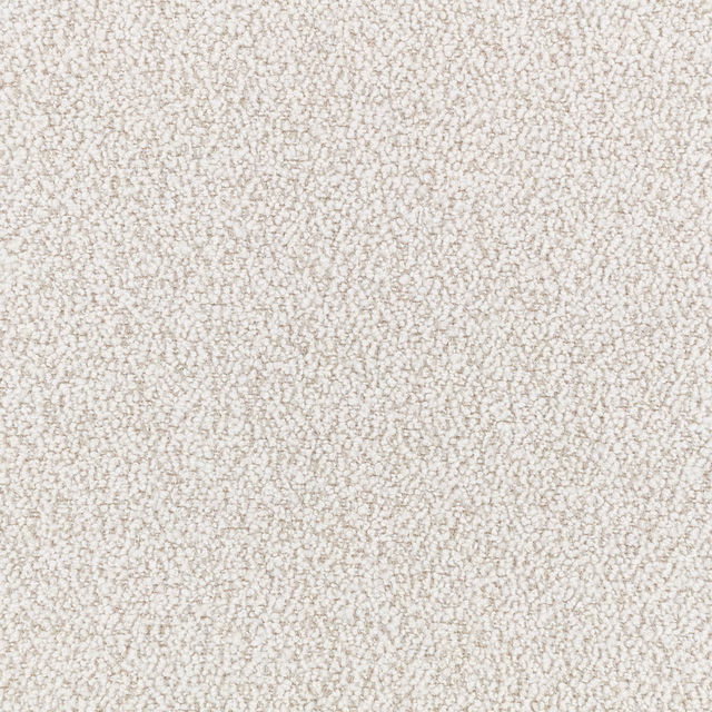 Pale stone beige bouclé fabric with a dense, softly looped textured weave