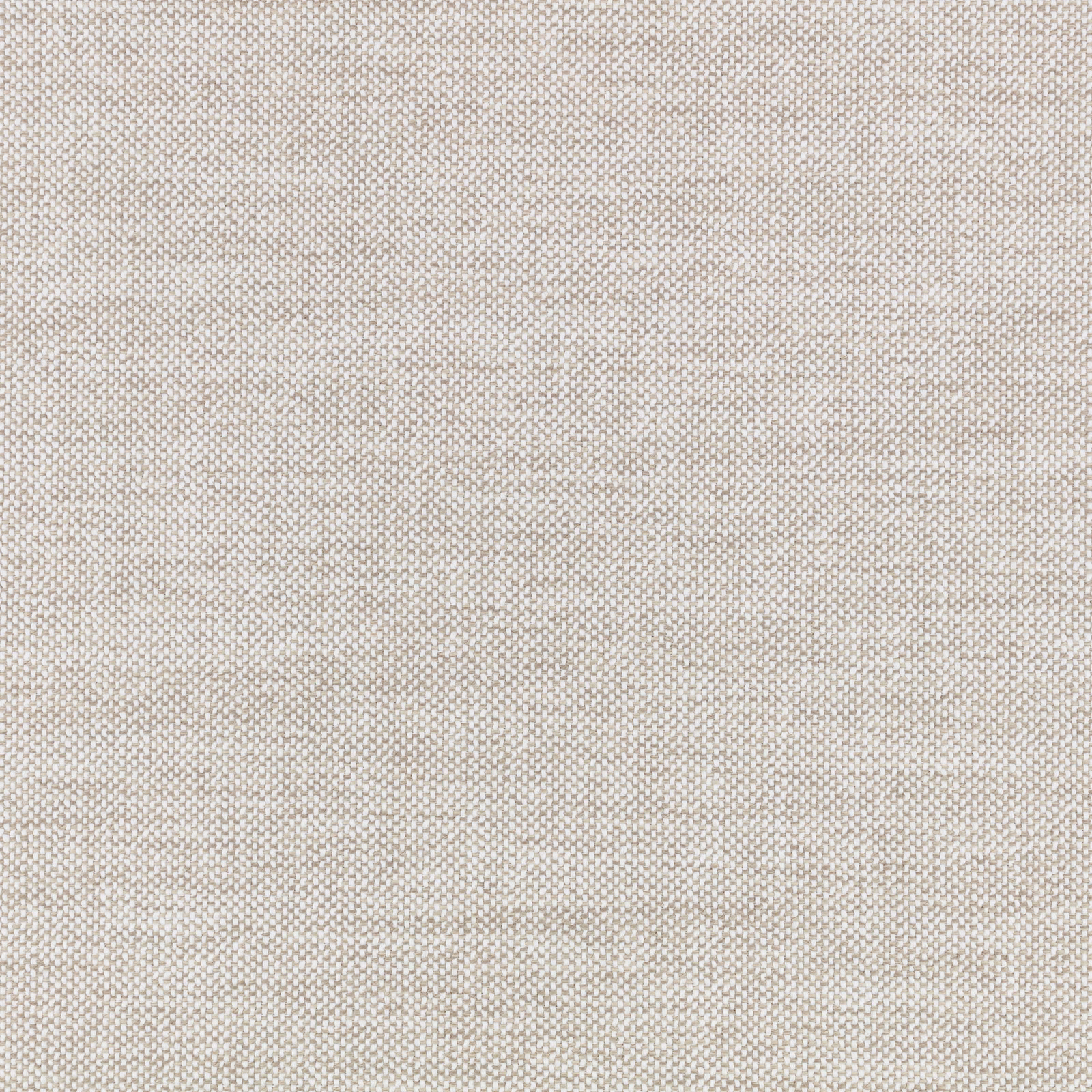 Pale warm greige outdoor fabric with a tiny, even crosshatched weave