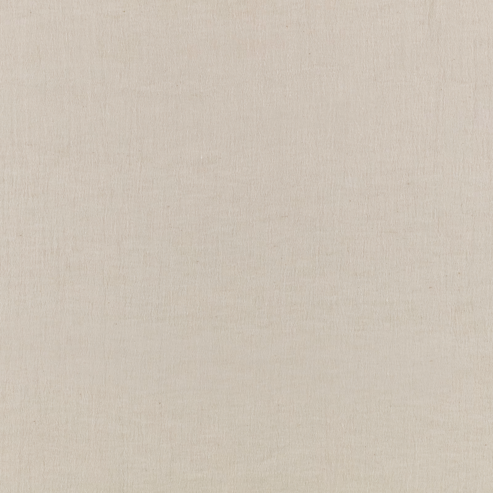Pale linen greige sheer with fine vertical slubs and a softly matte weave