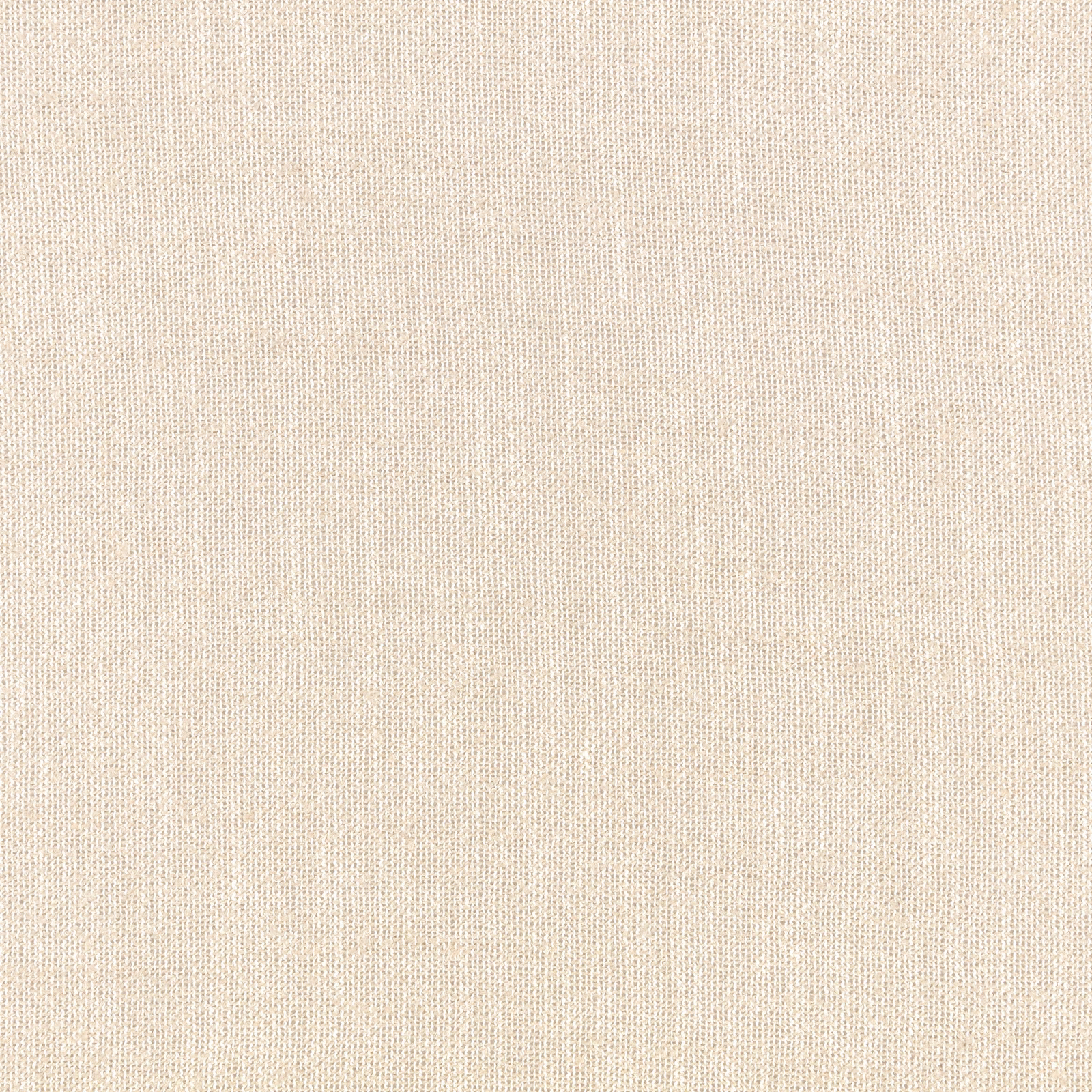Close view of ivory-beige plain weave with tiny warm flecks and soft texture