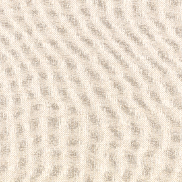 Close view of ivory-beige plain weave with tiny warm flecks and soft texture