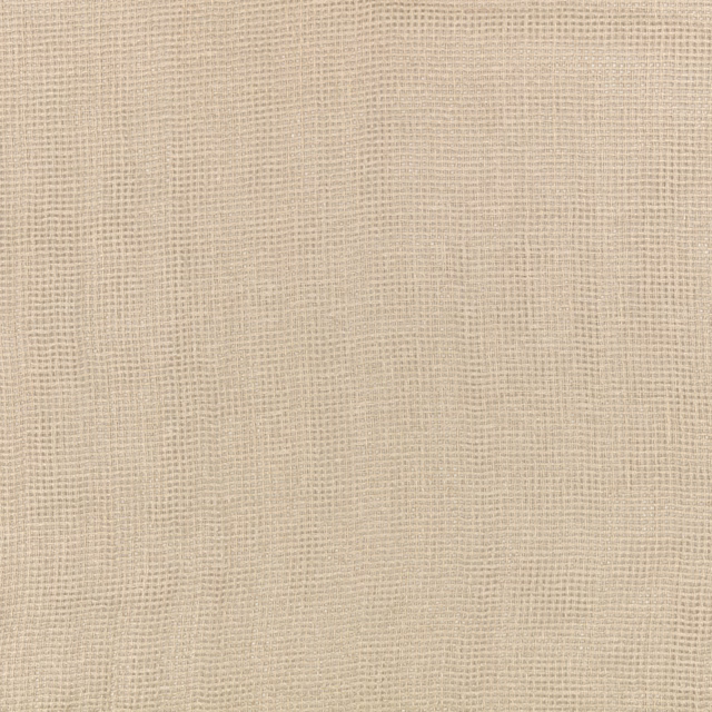 Pale flax-beige open-weave textile with softly irregular grid texture