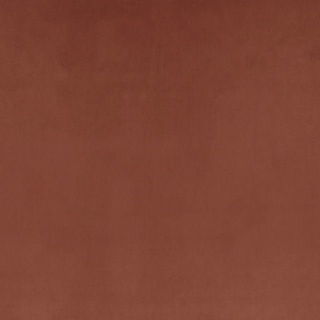 Warm terracotta-brown suede surface with subtle nap variation and soft vertical shading