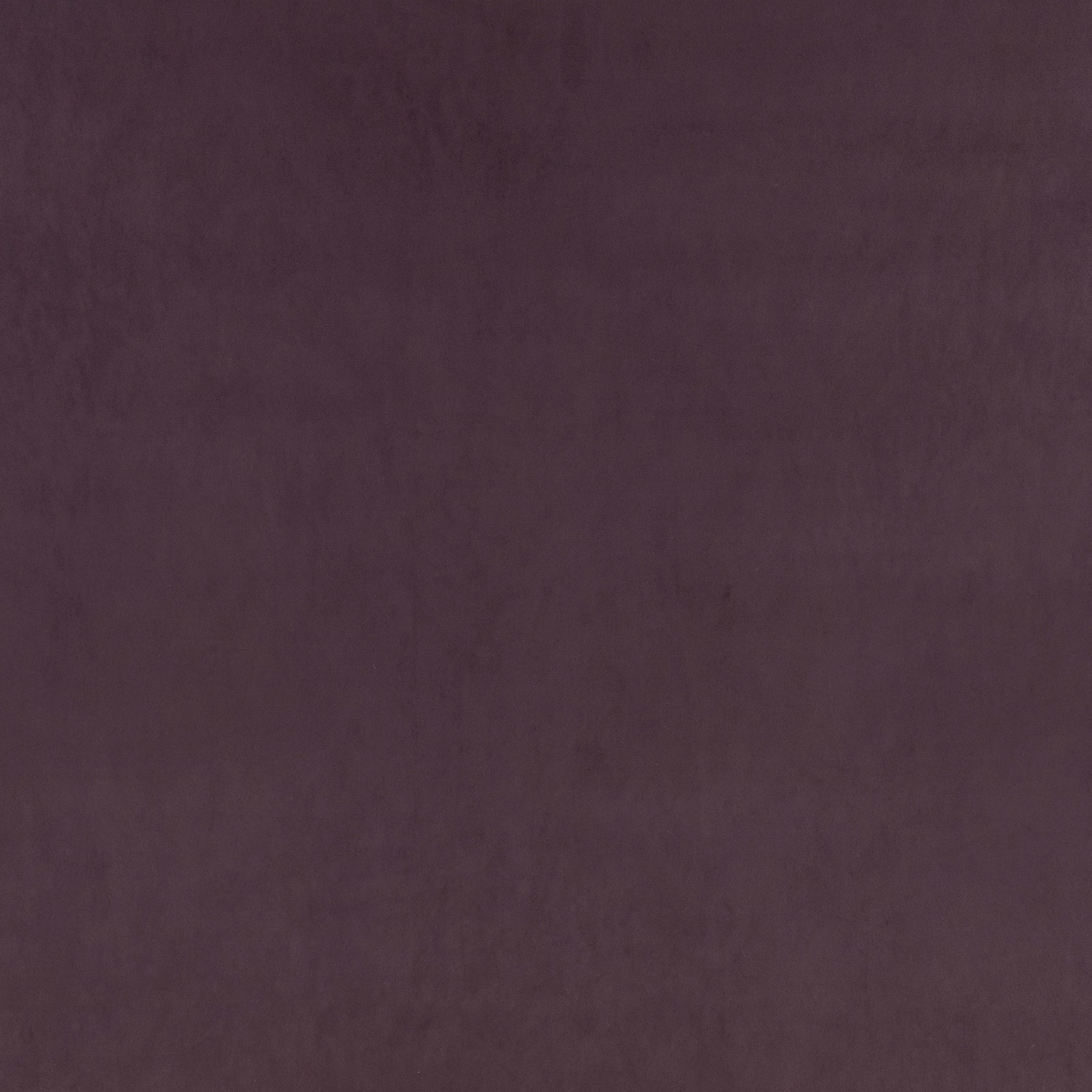 Deep eggplant purple suede-effect fabric with subtle brushed tonal shading