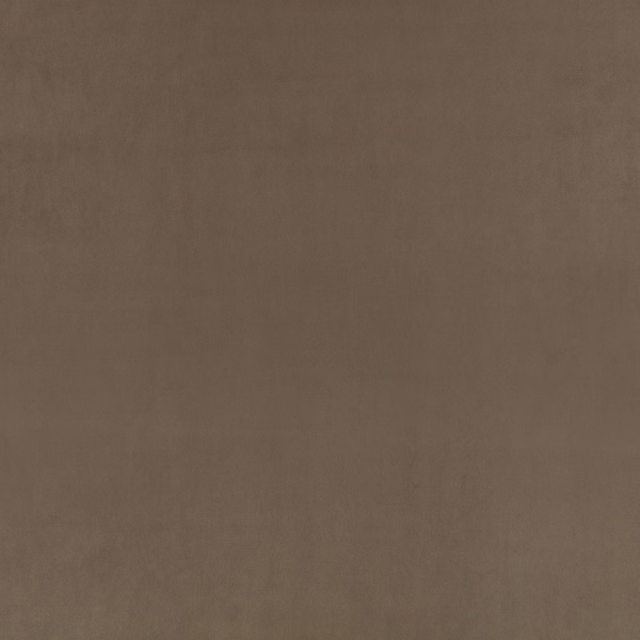 Warm mushroom-taupe suede fabric with a soft brushed, matte surface