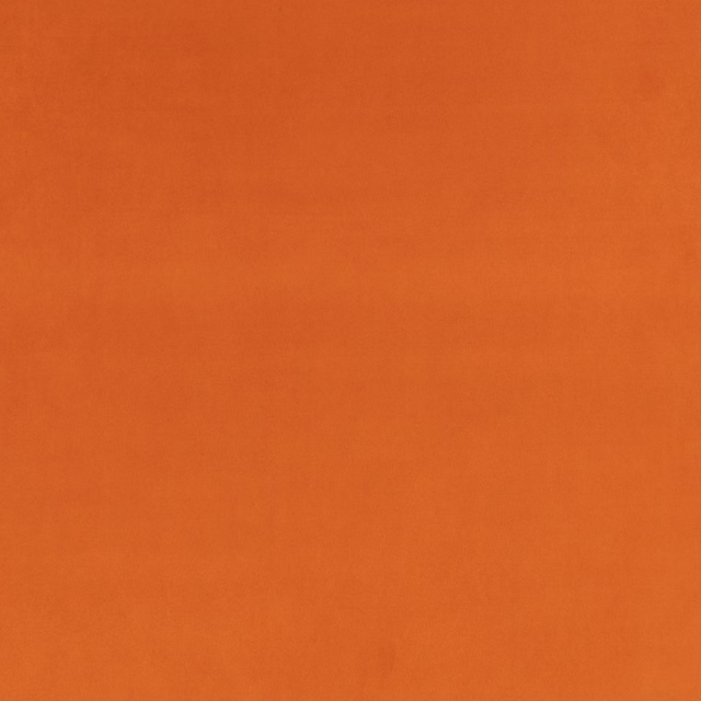Solid burnt rust-orange suede-look fabric with a softly brushed surface