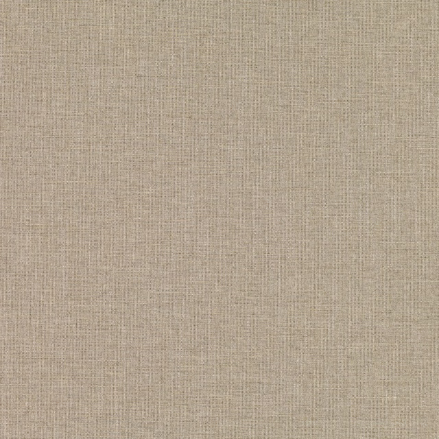 Close-up of muted tobacco taupe fabric with a fine crosshatched weave