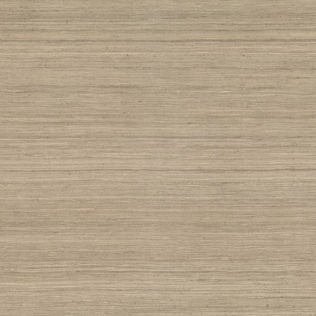 Close-up of pale coir-taupe fabric with fine horizontal slub texture