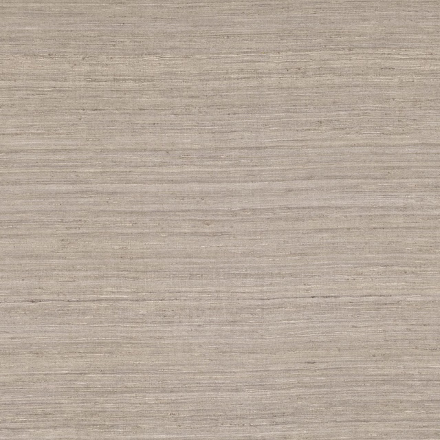 Pale taupe-grey textile with fine horizontal striations and softly varied threads