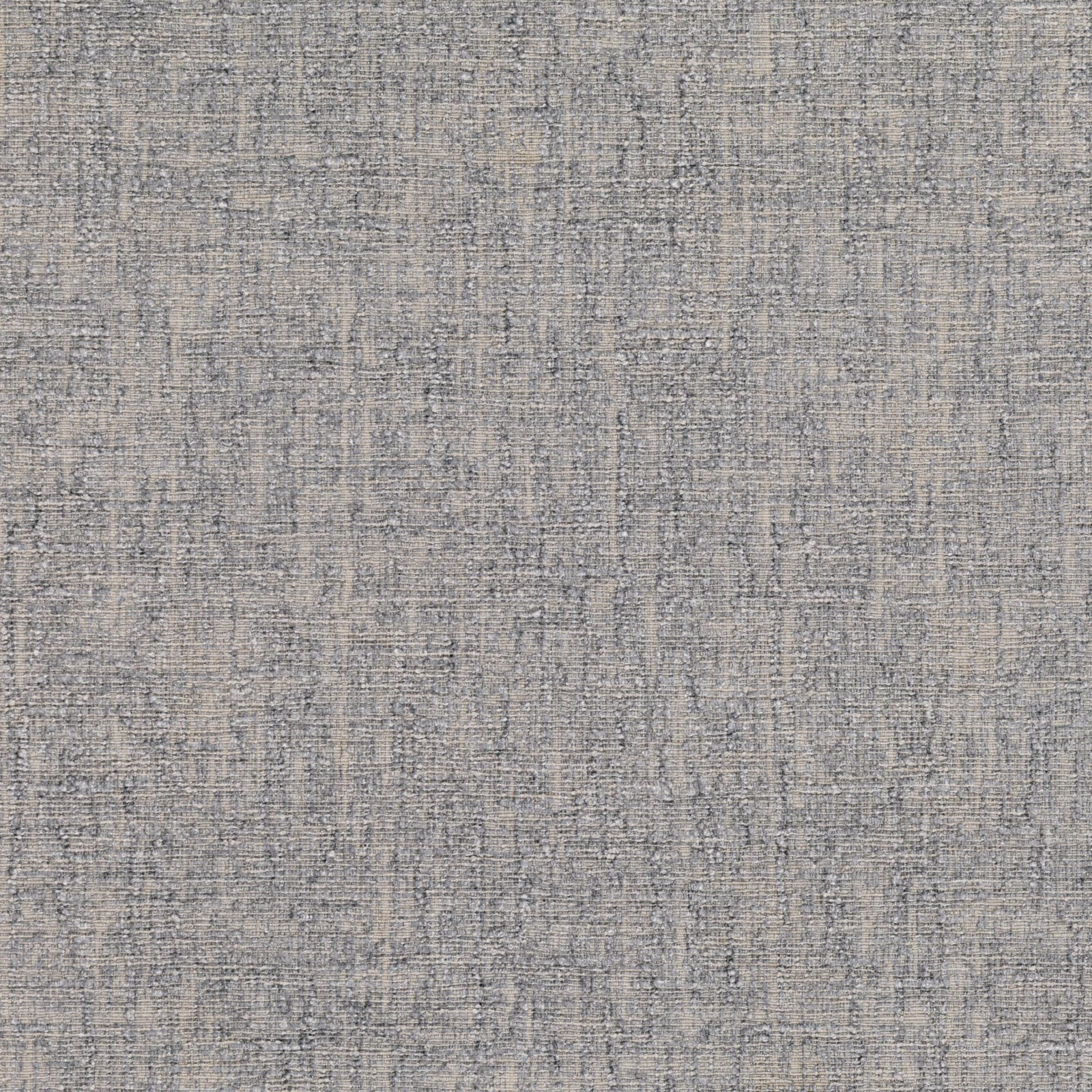 Cool silver grey woven textile with fine mottled crosshatch texture