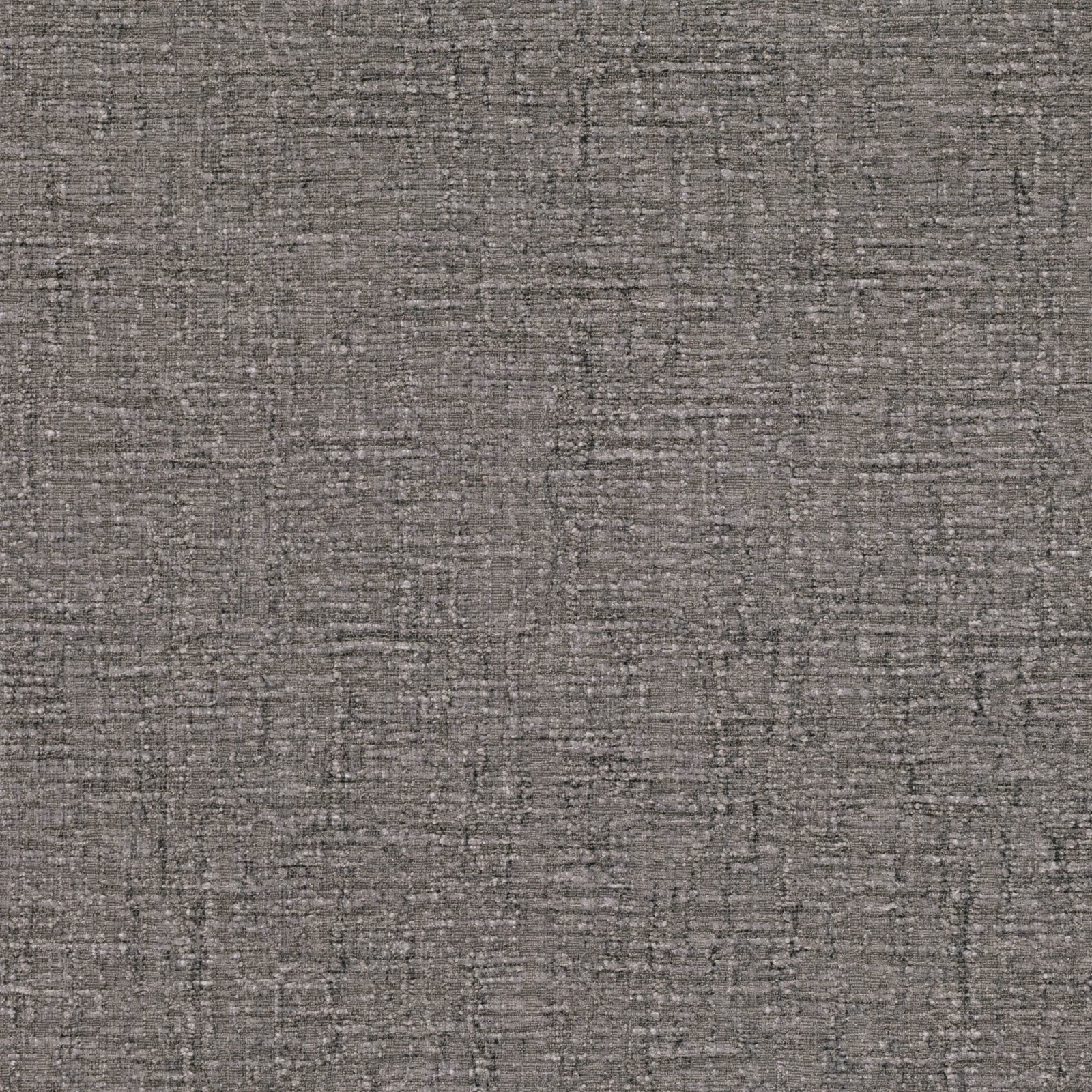Cool graphite-grey woven textile with irregular crosshatch slubs and softly weathered texture