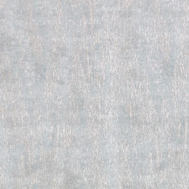 Pale seafoam woven textile with cloudy vertical striations and softly mottled texture