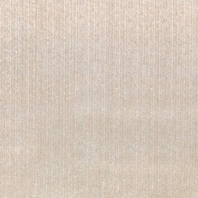 Pale natural beige woven fabric with subtle vertical striations and softly flecked texture
