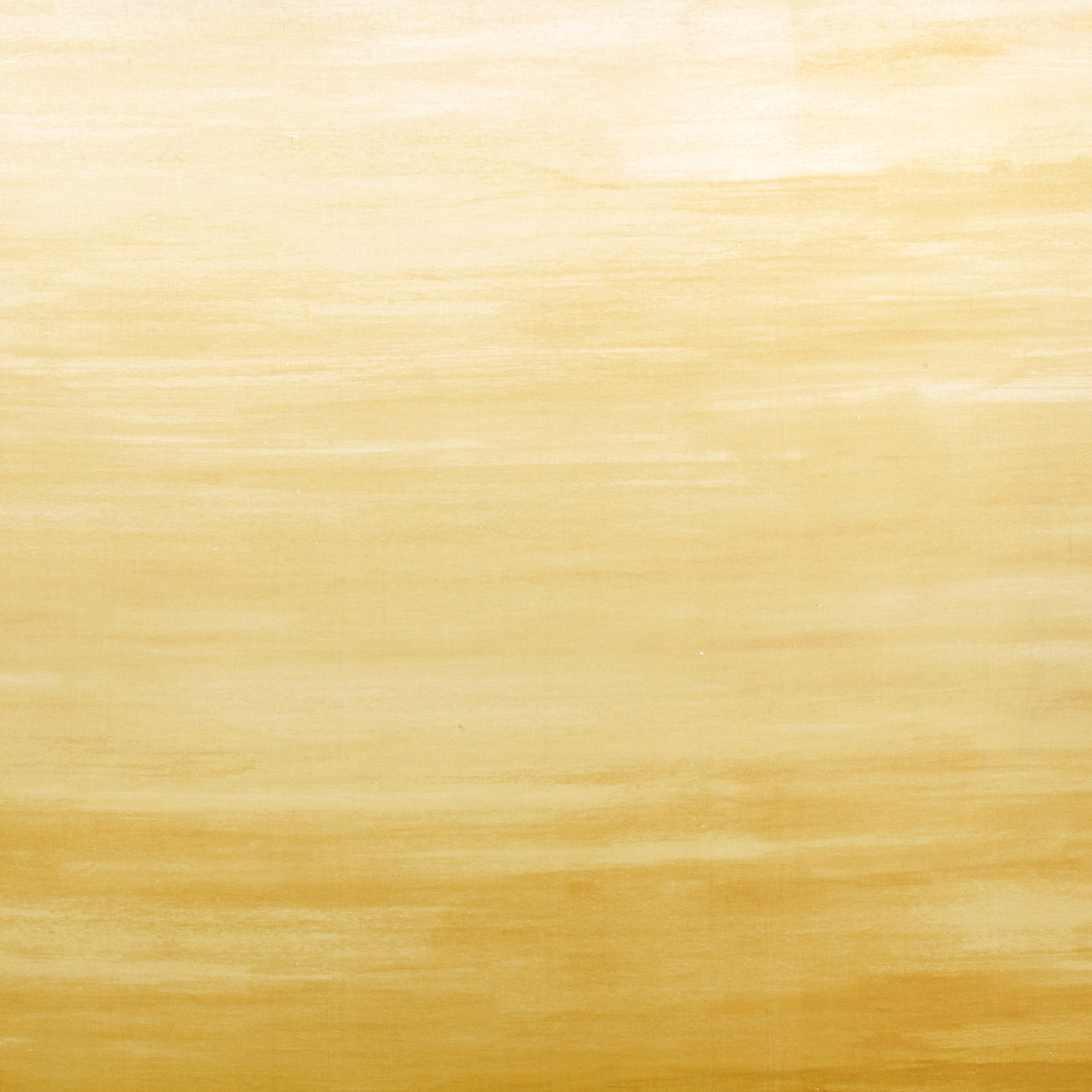 Warm ochre textile with pale horizontal brushlike striations and softly varied surface