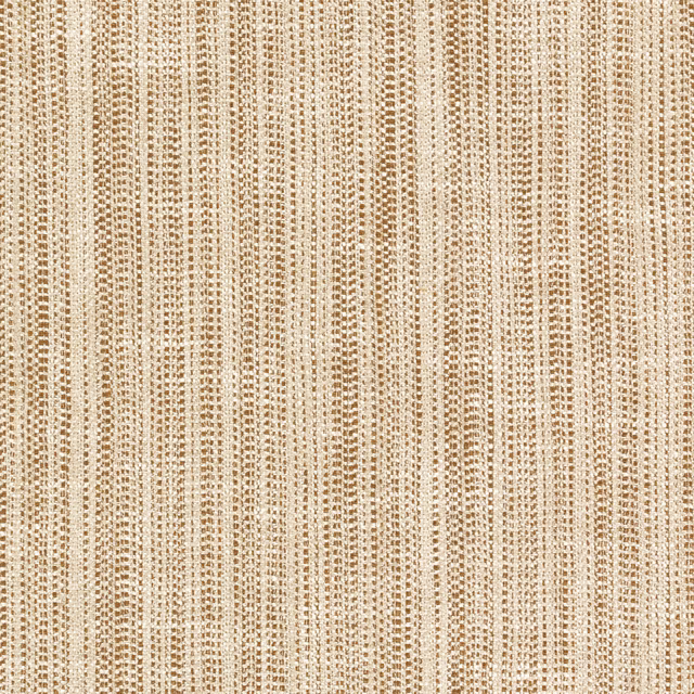 Warm straw beige textile with fine vertical ribbing and flecked woven texture