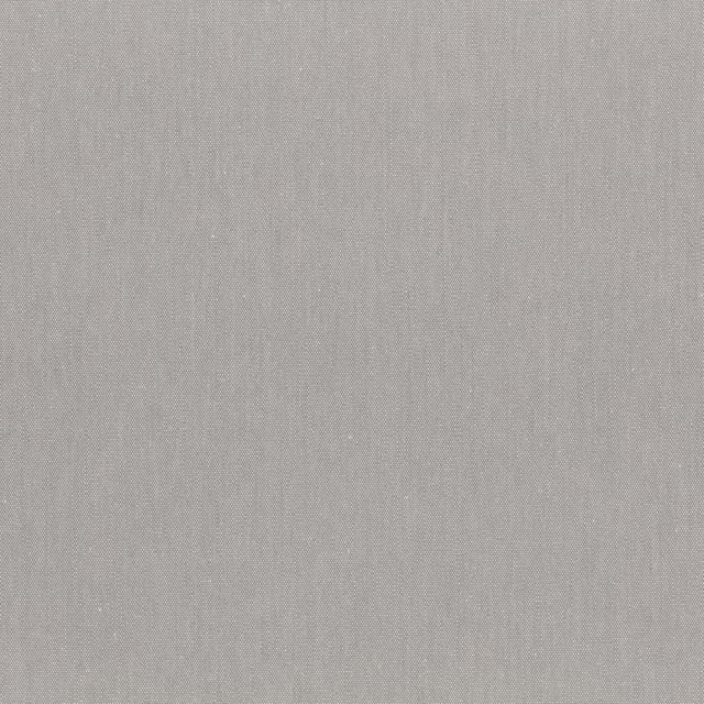 Pale smoke-grey fabric swatch showing a fine, subtly vertical woven texture