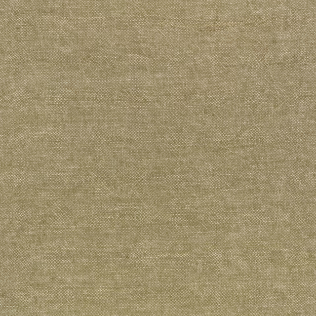 Muted olive khaki plain-weave textile with subtle mottled threads