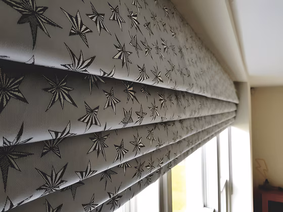 Simon Houlding upholstery and soft furnishings, a finished piece