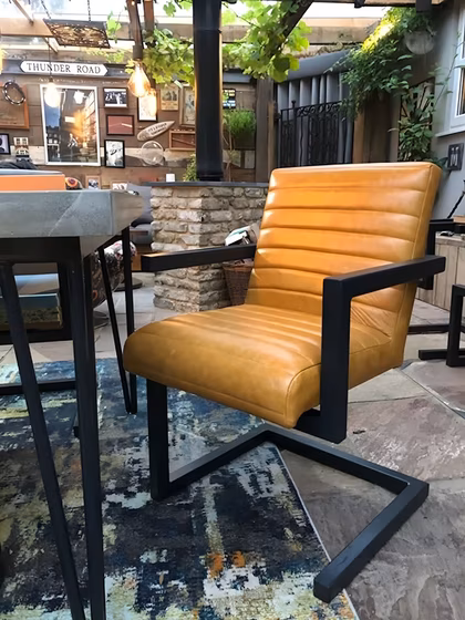 Simon Houlding upholstery and soft furnishings, a finished piece