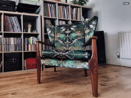 Simon Houlding upholstery and soft furnishings, a finished piece