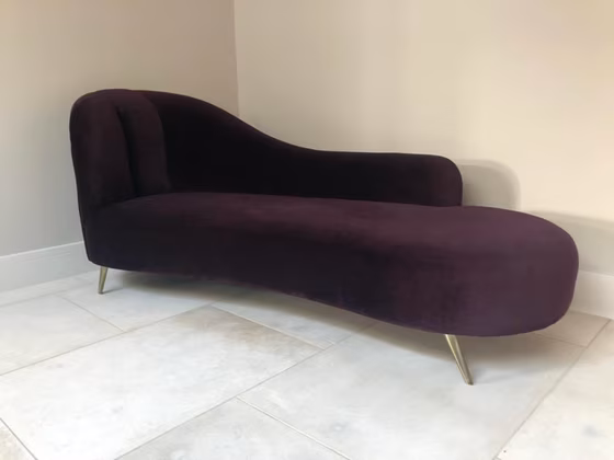 Simon Houlding upholstery and soft furnishings, a finished piece