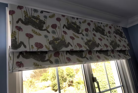 Simon Houlding upholstery and soft furnishings, a finished piece
